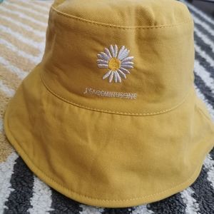 yellow hat